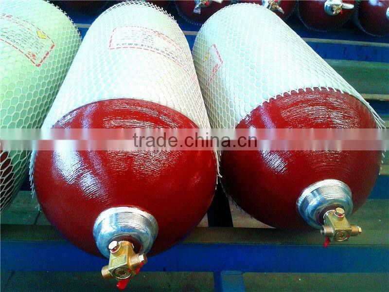 75L Type II hoop-wrapped glass fiber composite materials CNG cylinder