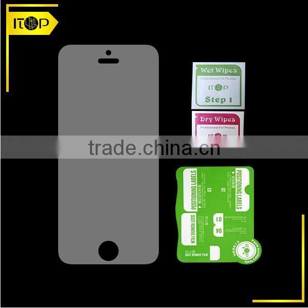 Low Price Anti-shock&explosion-proof screen protector guard for iphone 5 mobile phone