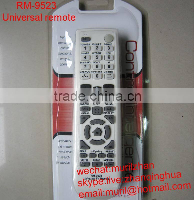 White 36 Keys TR-1021 TV remote control with Nice package