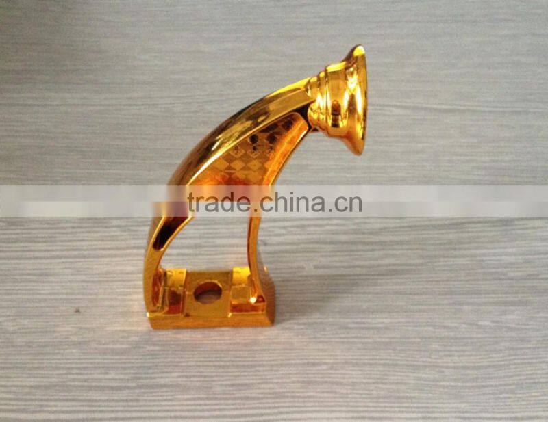 Bronze glass coffee table plastic accesories