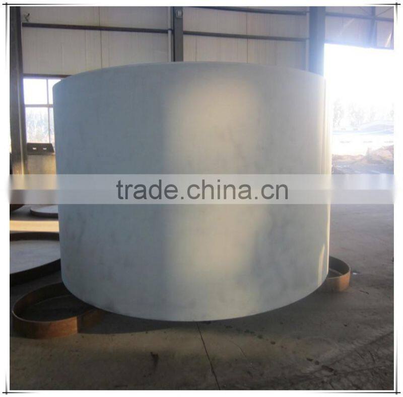carbon steel storage tank flat dish head bottom