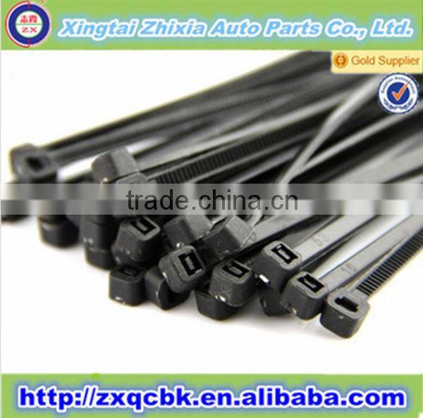 Mark nylon cable ties /PA66 plastic seal/PE plastic cable tie of high performance