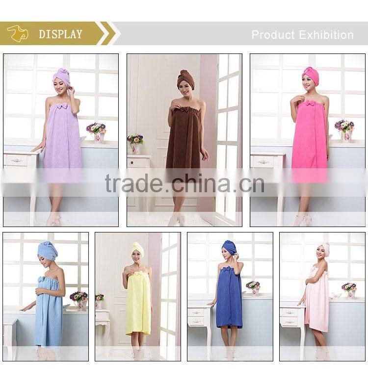 yellow lady cotton bath towel towels with elastic