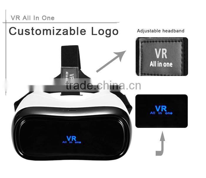 supplier wireless video glasses 64GB TF Card vr goggle 3d video glasses