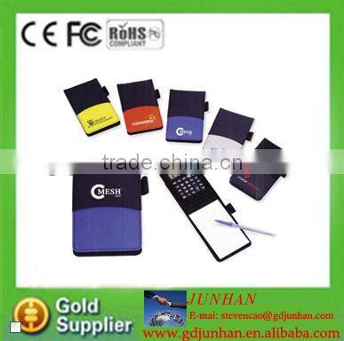 promotional mini cheap brand notepad with pen