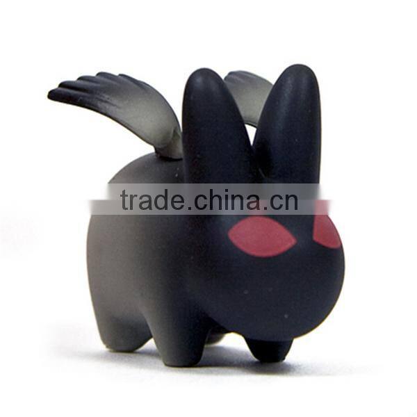 Various color paint cartoon character make your own vinyl toy