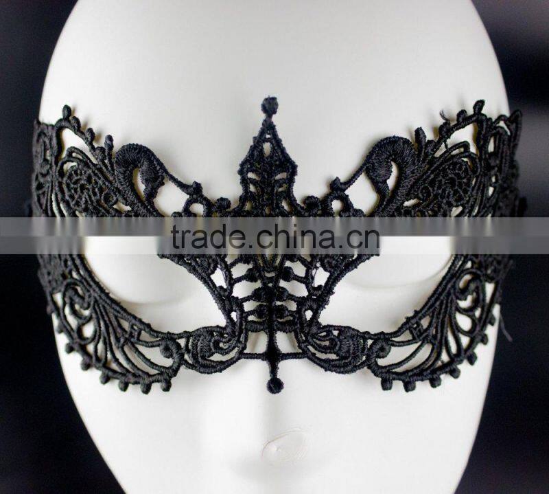 New design prong shape black drawing colorful mask
