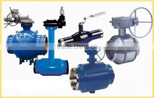 turbine full welded ball valve