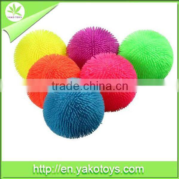 TPR non-phthalate material,ICTI toys,10" light up puffer ball,have all certificates