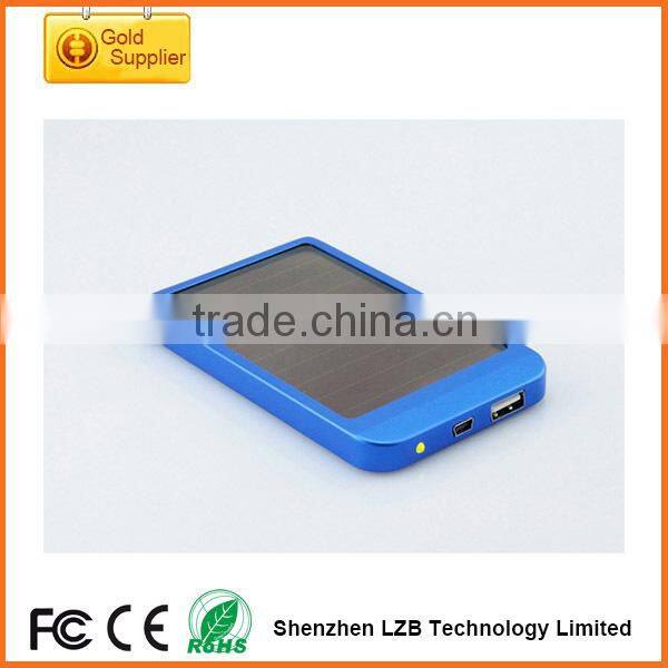 full capacity power solar rechargeable battery,portable design solar recharger