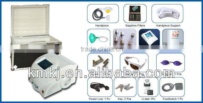 2015 hot sale multipurpose e-light rf ipl hair removal manual detailed (CE ISO BV TUV)