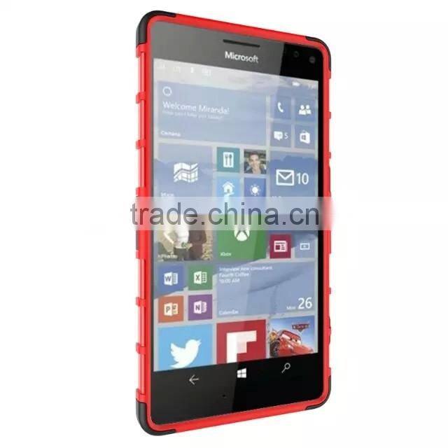 For LUMIA 950XL 950 XL Armor CASE Heavy Duty Hybrid Rugged TPU Impact Kickstand Hard ShockProof CASE OUT DOOR CASE