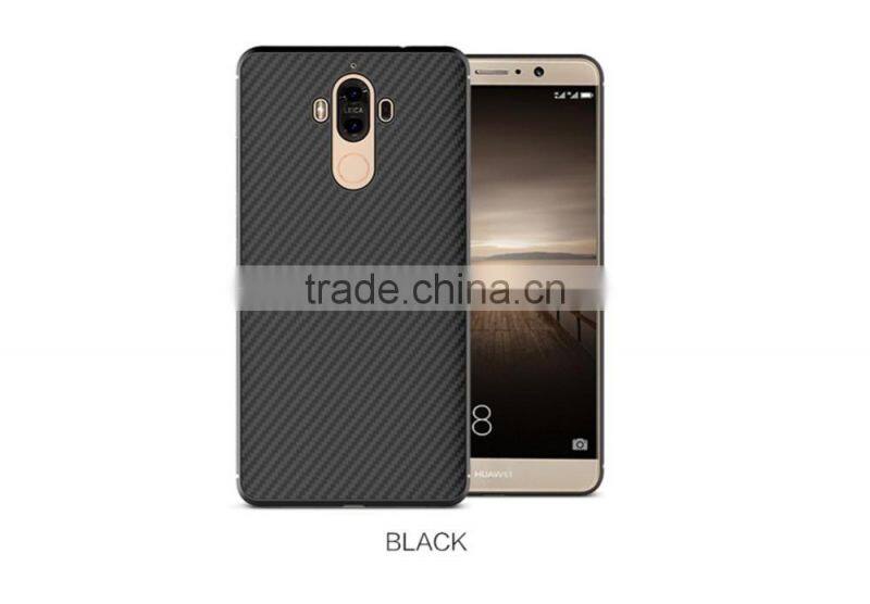 ORIGINAL NILLKIN Synthetic Fiber BACK Case For HUAWEI MATE9 IRON CASE FOR MAGNETIC CAR HOLDER CASE MILITARY CARBON FIBER CASE