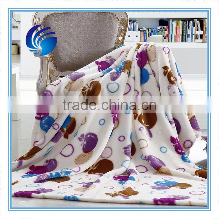 100% polyester acrylic mink blanket