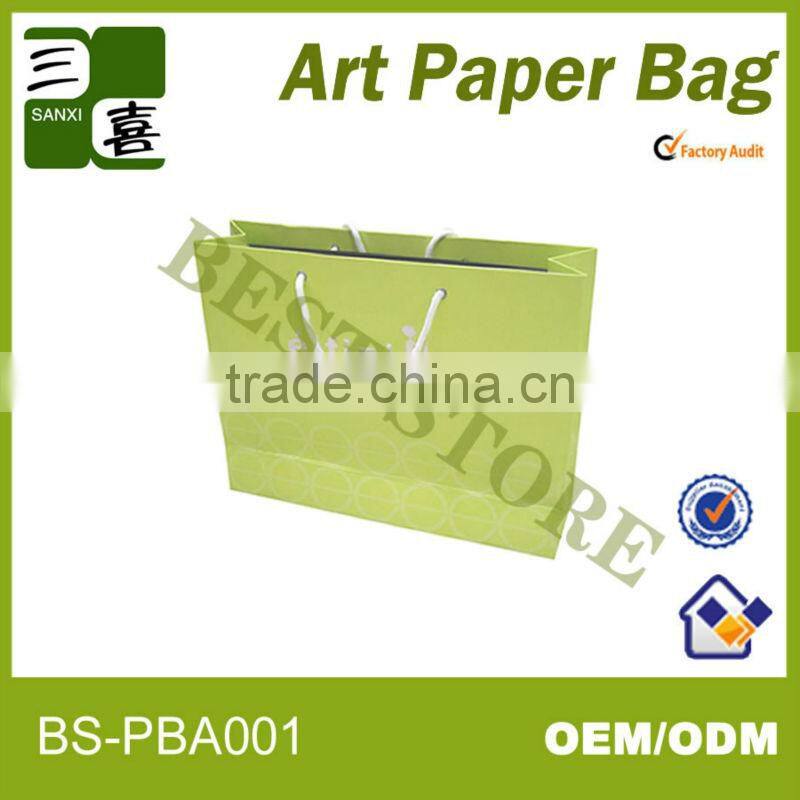 Custom printed shopping bags ---paper bag supplier 100% factory price