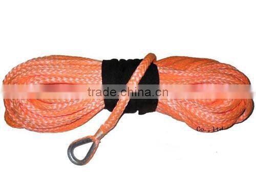 Pure raw material Synthetic UHMWPE rope winch Rope