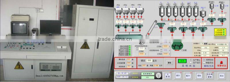 YHZS50 mobile ready mixed concrete plant