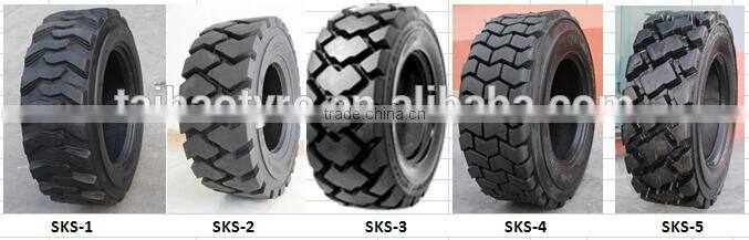 Tire for skid steer loaders 14-17.5 bobcat skid steer tire