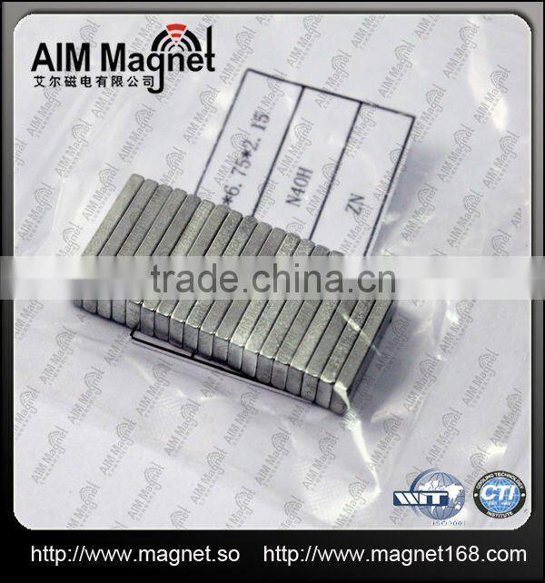 China rare earth of N35 Ni coating magnetic motor