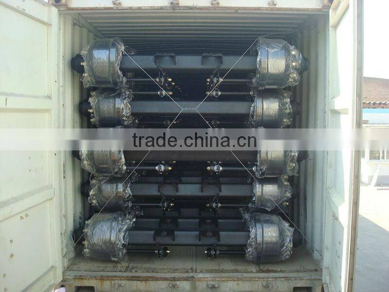 China Hot Sale 12T Trailer American Six Spoke Axle