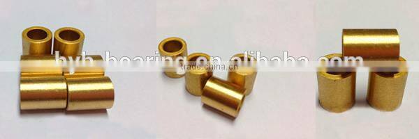 Oilless sintered iron bush,Oilless slide CU663 bronze copper brass bushings,Fan motor flange bush