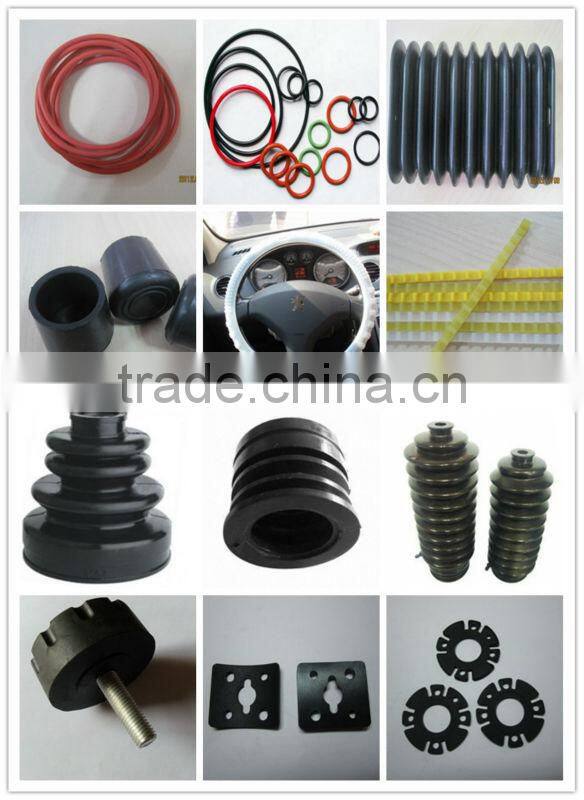 Professional manufacturer custom high quality black silicone rubber bushing