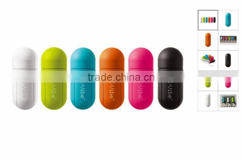 Colorful Portable Mini Vibration Speaker System Music Dock Magic Audio Amplifier for iphone iPod Touch MP3 MP4 player