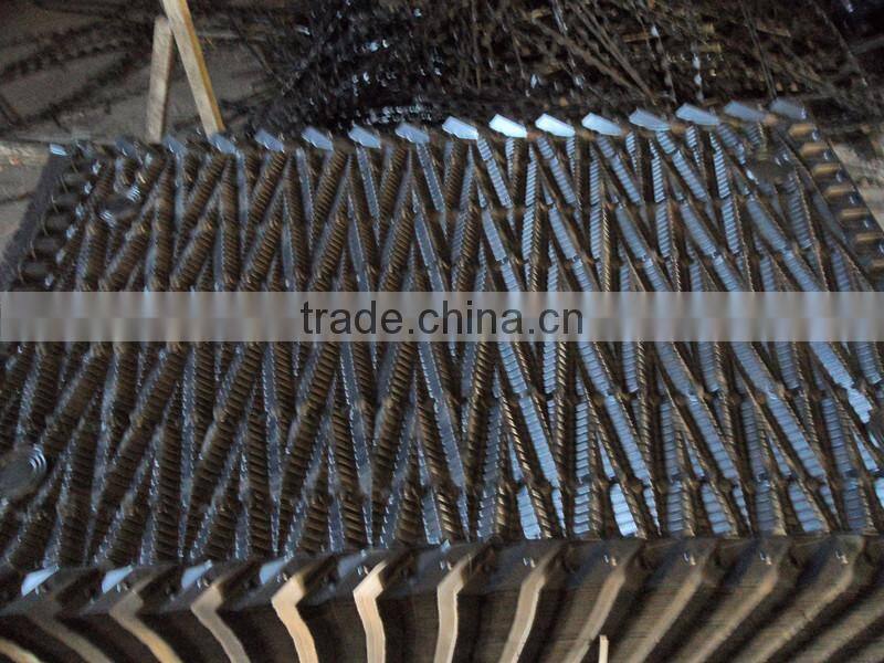 Factory price 900mm width*any length cross-flow cooling tower pvc filler