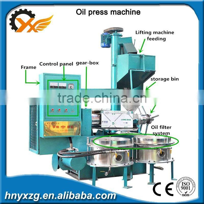 Yuxaing machinery complete automatic coconut oil press machine for sale