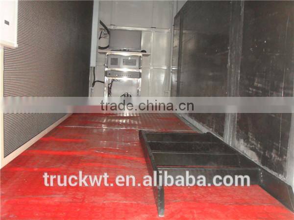 forland 2 sides of mobile led screen truck with stage for sale