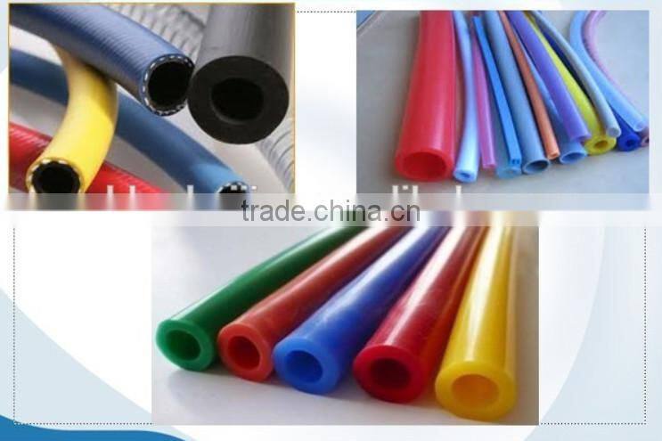 Transparent silicone braided hose