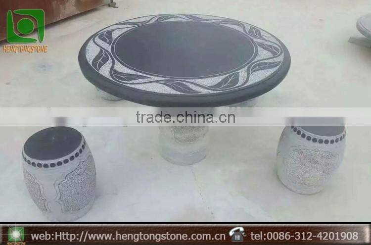 Luxury Large Round Marble Dining Table Set 6 Chairs