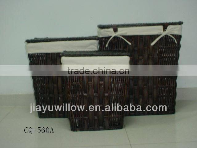 Linyi Factory of Willow WILLOW LAUNDRY BASKETS COTTON FABRIC