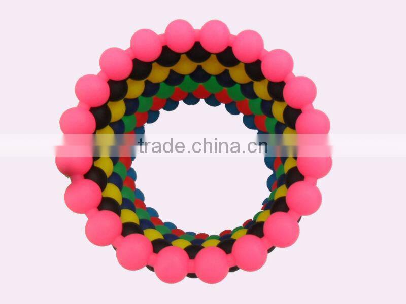 2013 Christmas shamballa Prayer beads bracelet Silicone