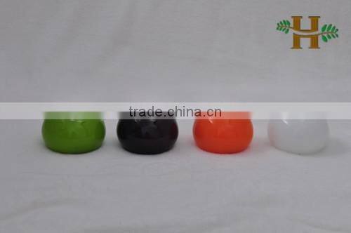 Royal Blue Glass Hurricane Votive Holders