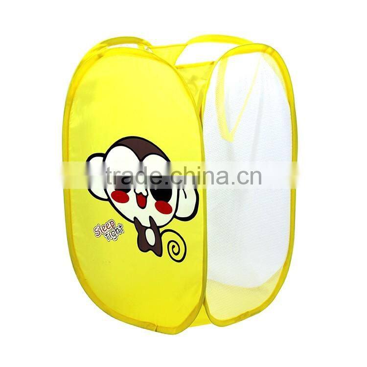2017 cheap promotion foldable factory price plastic folding storage bin bag