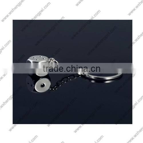 Zinc Alloy Ring Keychain