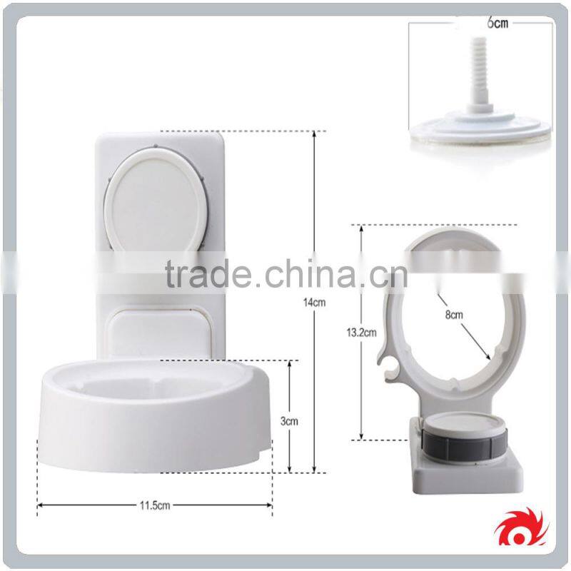 Waterproof plastic bathroom wall mounted hair dryer holder