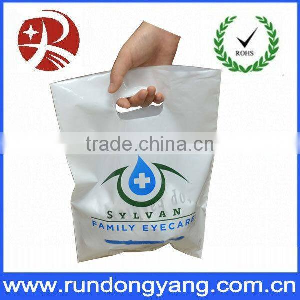 Guangdong customized colorful printed plastic die cut food bag