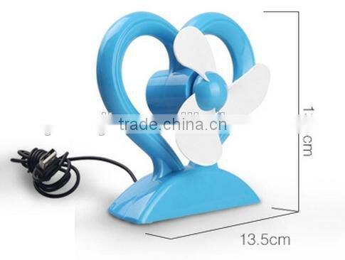 Supply Creative fashion USB creative concentric mini fan