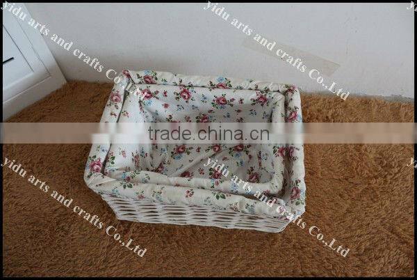 wicker basket woven storage basket for home