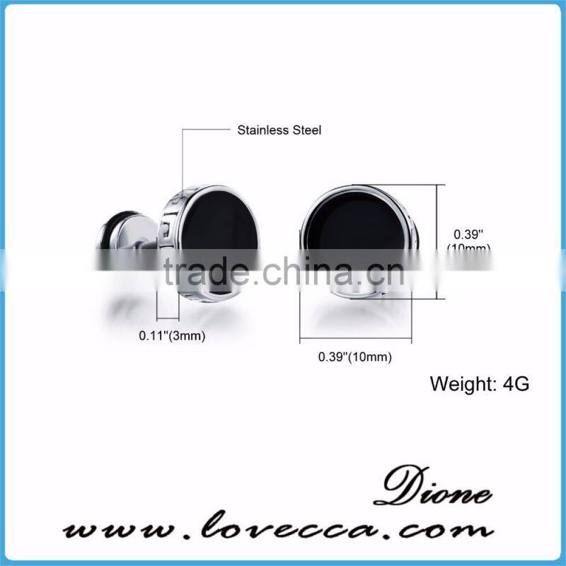 Wholesale Ear Piercing Studs Stainless Steel Dumbbell Earrings