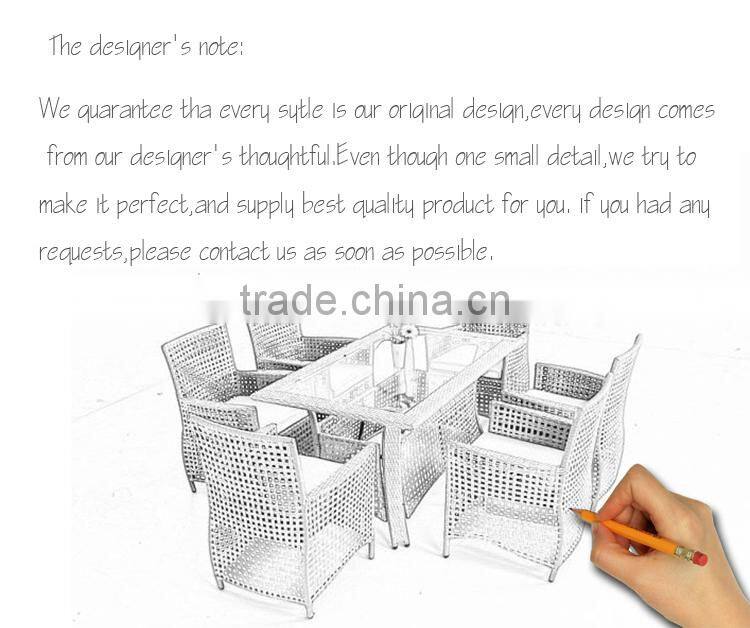 garden furntiure-rattan dining set