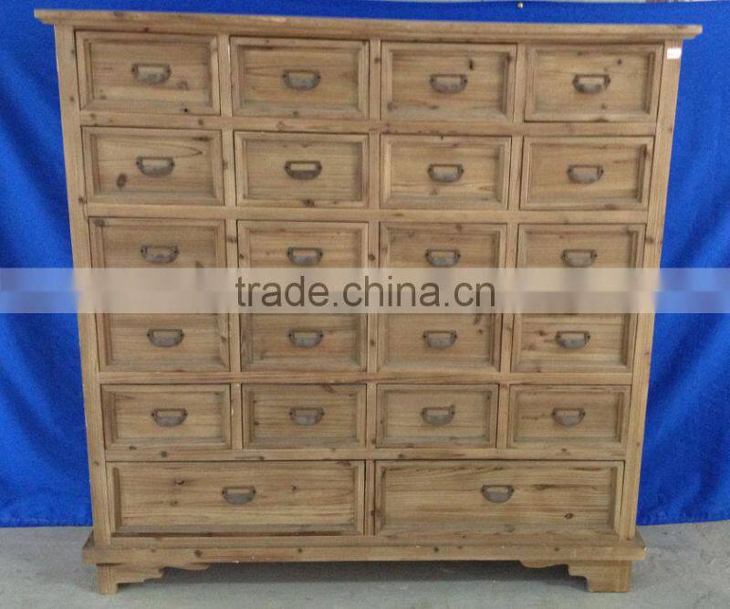 Distressed wood wall hangers with blackboard