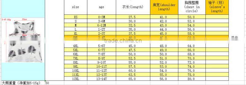 cheap baby girl summer clothes grey feather print tunic and bloomer set