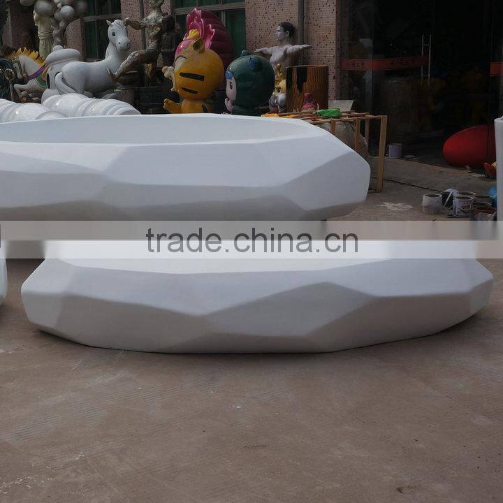 Giant garden white outdoor chair