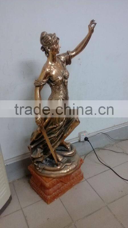 Large fiberglass mascot