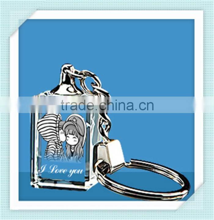 Custom design crystal cute christian keychains/wedding keychain favors