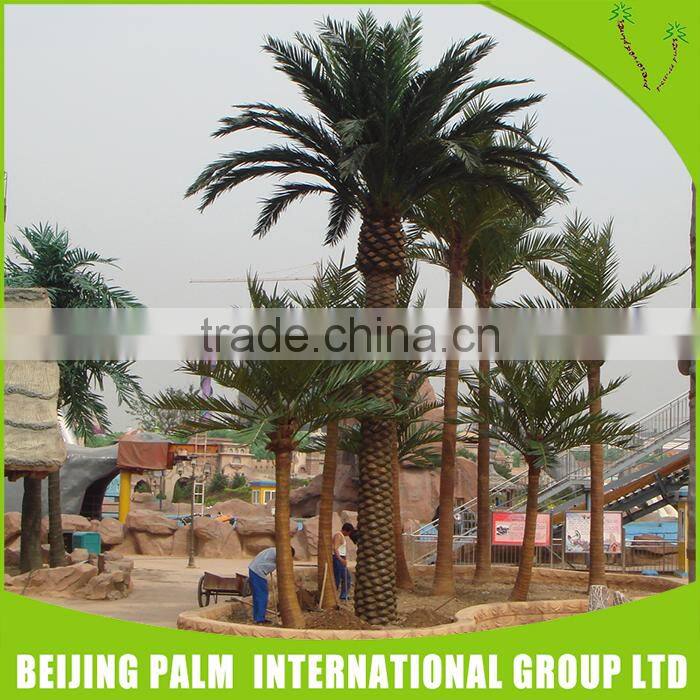 China Direct Sale Artificial Outdoor Date Palm Tree Leaves