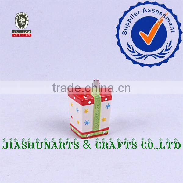 Ceramic Christmas Gift Box Pepper Shakers